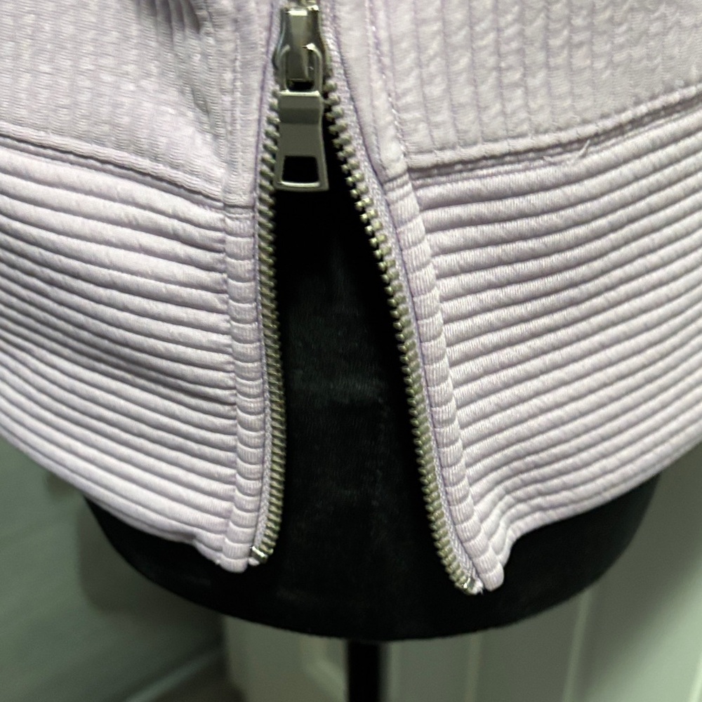 Lavender Ribbed Long Sleeve Top - Picture 5 of 12